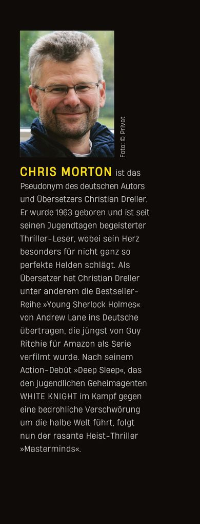 Weitere Ansicht: Masterminds, Band 1 - Der Darknet-Köder | Chris Morton