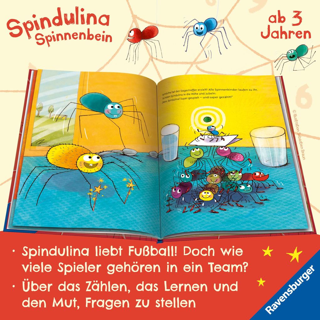 Weitere Ansicht: Spindulina Spinnenbein | Julia Donaldson
