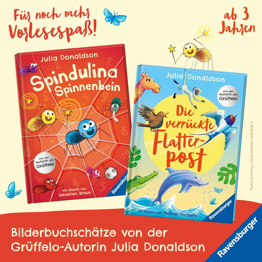 Weitere Ansicht: Spindulina Spinnenbein | Julia Donaldson