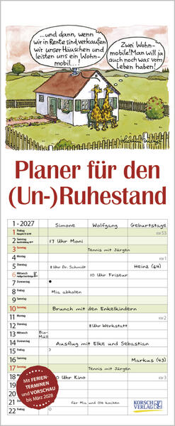 Produktbild: Planer für den (Un-)Ruhestand 2027