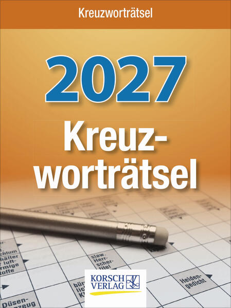 Produktbild: Kreuzworträtsel 2027