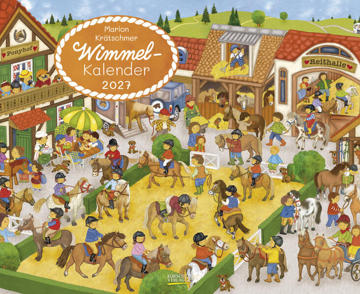 Produktbild: Wimmelkalender 2027