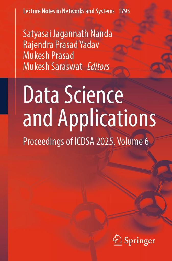 Produktbild: Data Science and Applications
