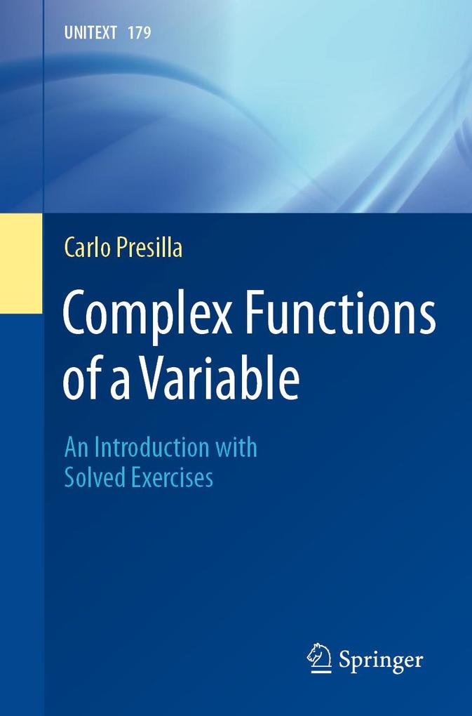 Produktbild: Complex Functions of a Variable | Carlo Presilla