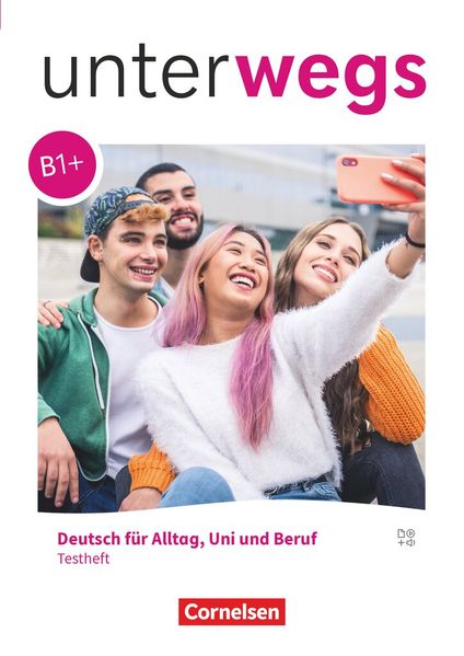 Produktbild: Unterwegs B1+ - Allgemeine Ausgabe - Testheft mit Audios online