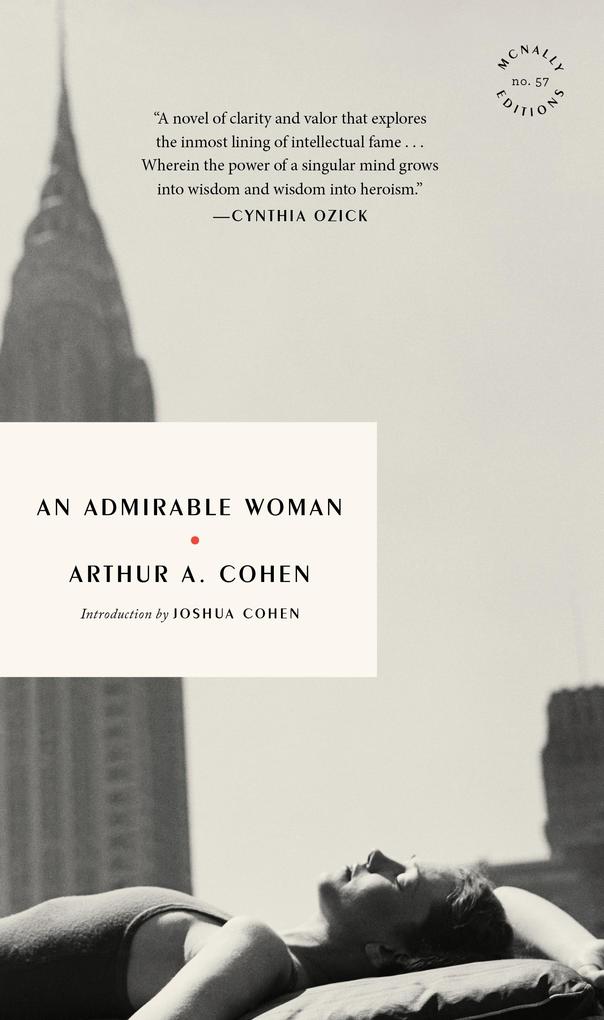 Produktbild: An Admirable Woman | Arthur A. Cohen