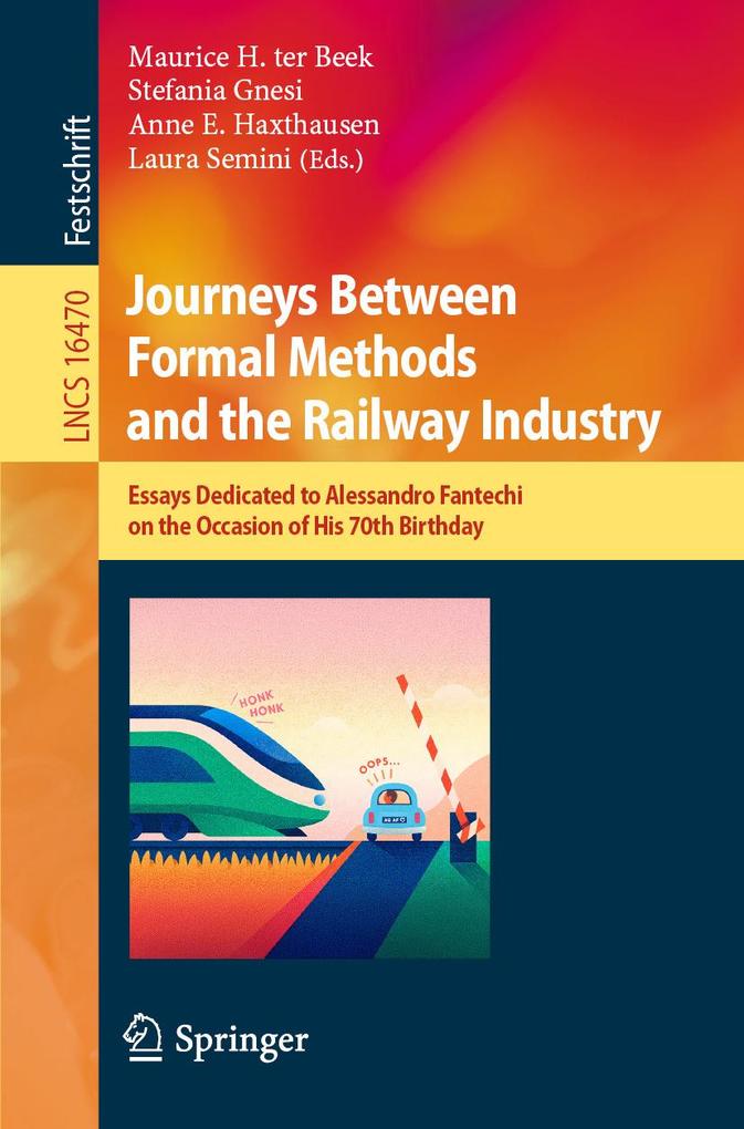 Produktbild: Journeys Between Formal Methods and the Railway Industry