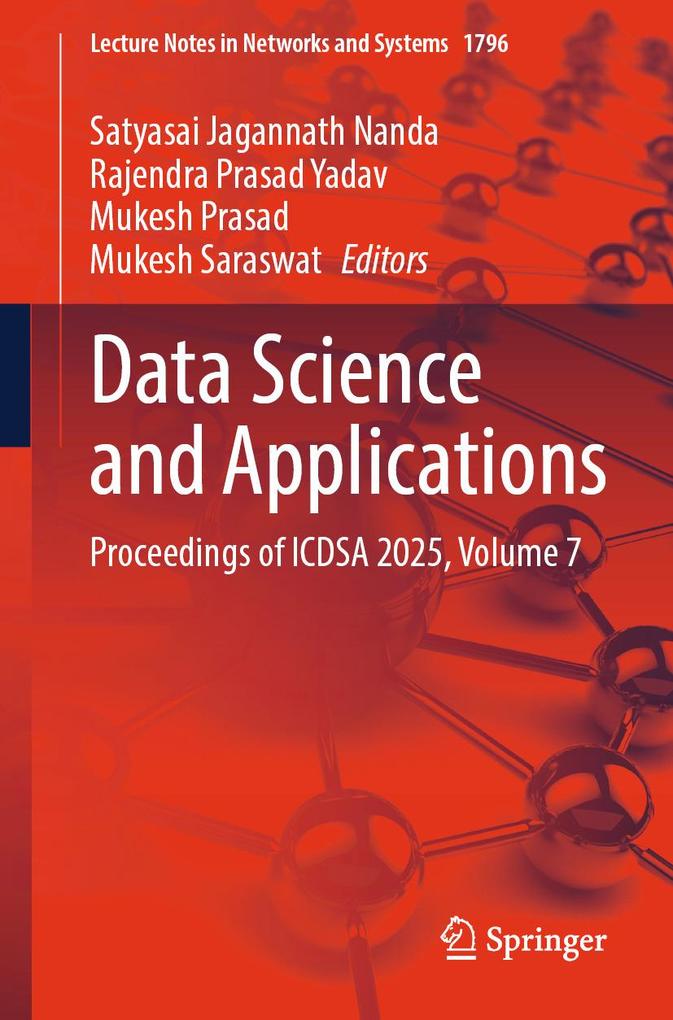 Produktbild: Data Science and Applications