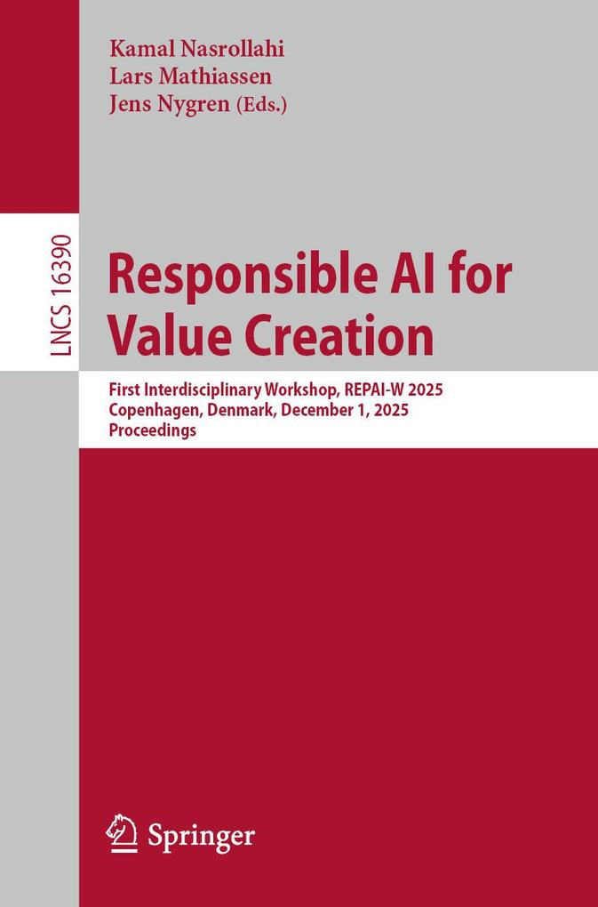 Produktbild: Responsible AI for Value Creation