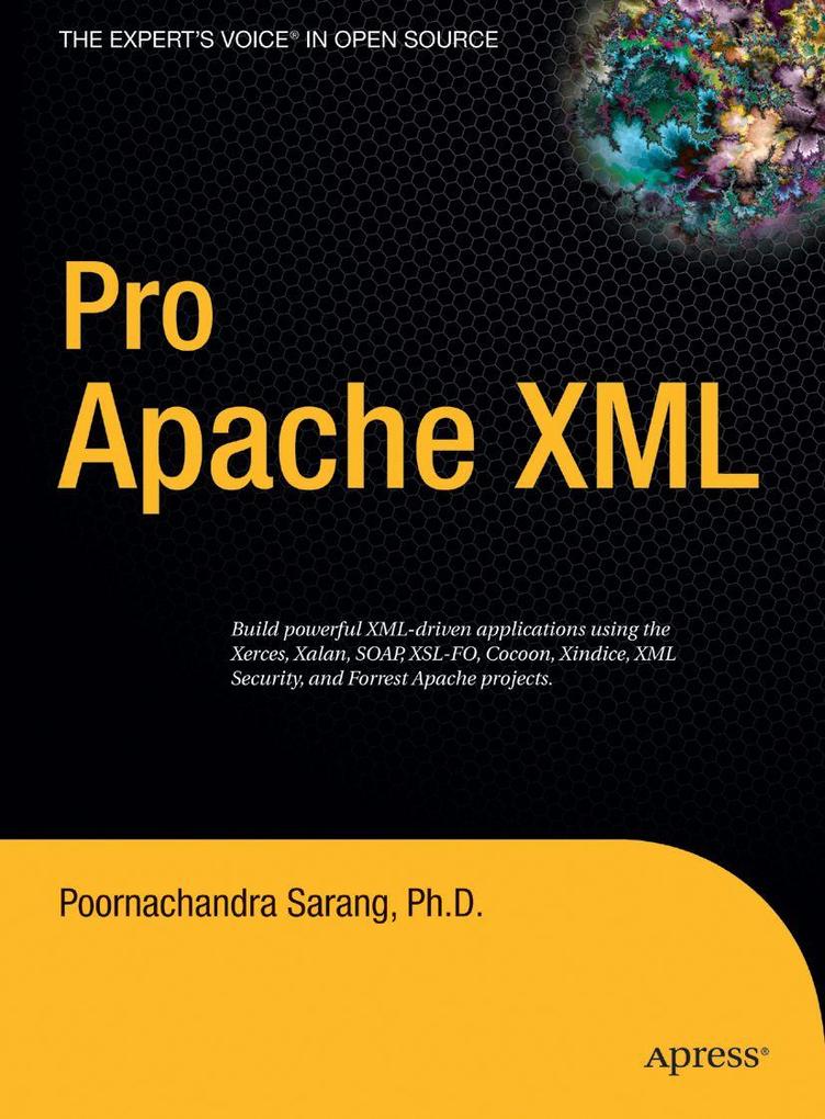 Produktbild: Pro Apache XML | Poornachandra Sarang