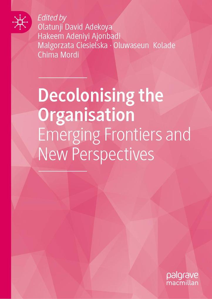 Produktbild: Decolonising the Organisation
