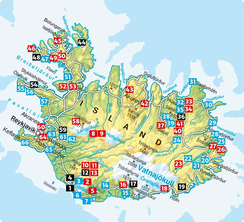 Weitere Ansicht: ROTHER Wanderführer Island. 66 Touren auf der Insel aus Feuer und Eis - zu Wasserfällen, Gletschern und Vulkanen | Christian Handl, Gabriele Handl