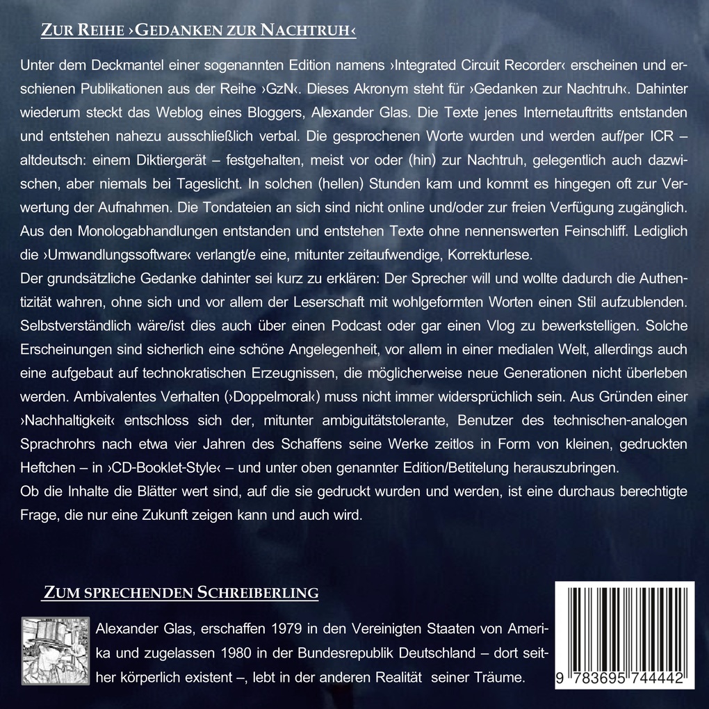 Weitere Ansicht: GzN 21: Digital Detox | Alexander Glas