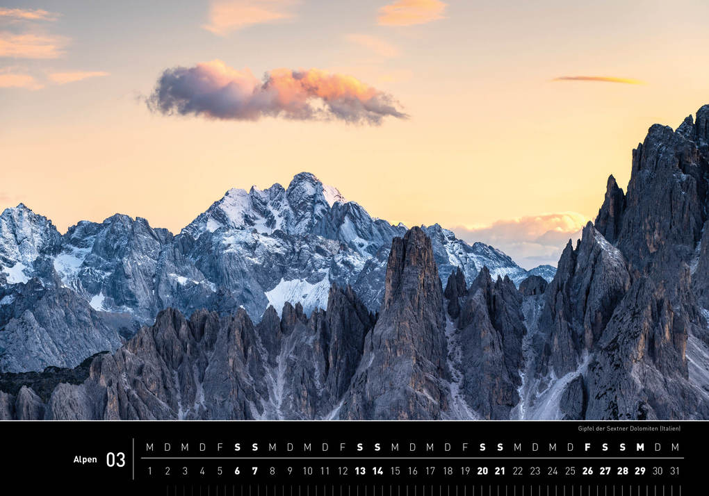 Weitere Ansicht: Alpen Premiumkalender 2027