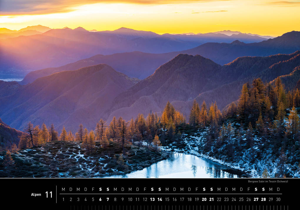 Weitere Ansicht: Alpen Premiumkalender 2027