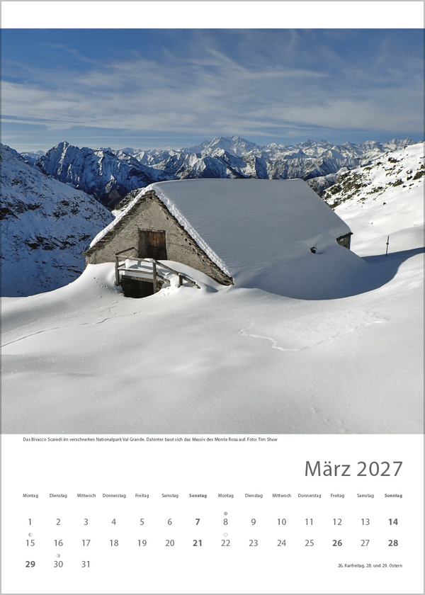 Weitere Ansicht: Hütten unserer Alpen 2027