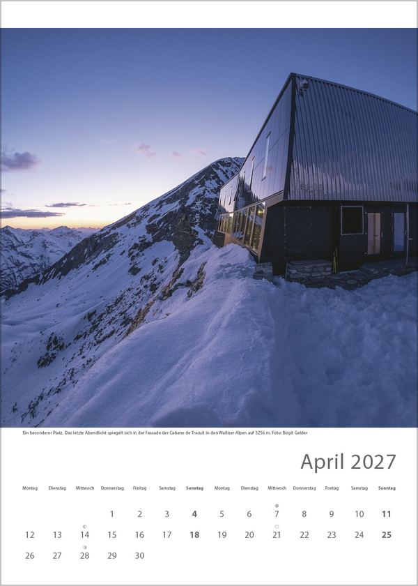 Weitere Ansicht: Hütten unserer Alpen 2027