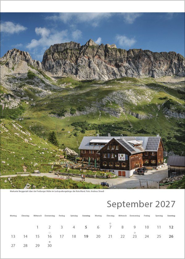 Weitere Ansicht: Hütten unserer Alpen 2027