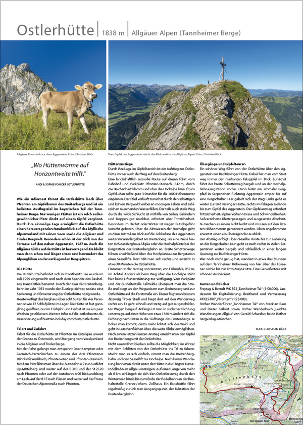 Weitere Ansicht: Hütten unserer Alpen 2027