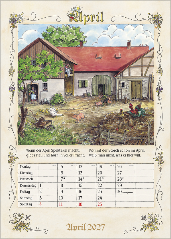Weitere Ansicht: Bauernkalender 2027