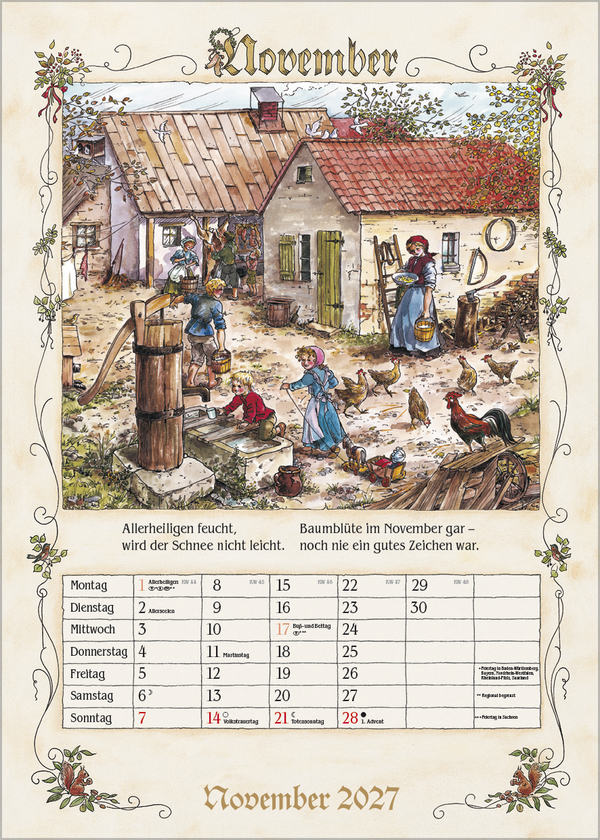 Weitere Ansicht: Bauernkalender 2027