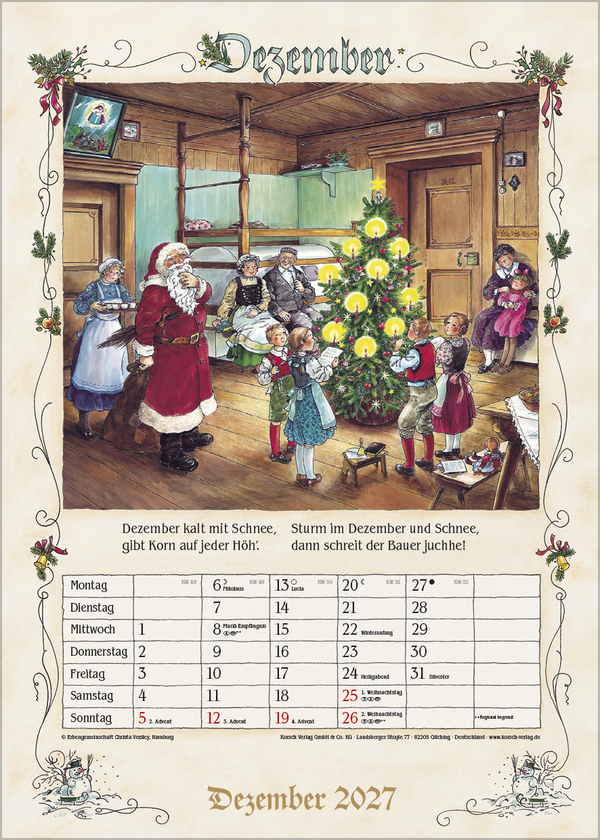 Weitere Ansicht: Bauernkalender 2027