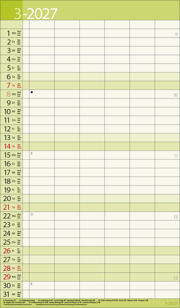 Weitere Ansicht: XL Family Timer 2027