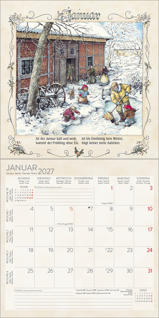 Weitere Ansicht: Bauernkalender 2027