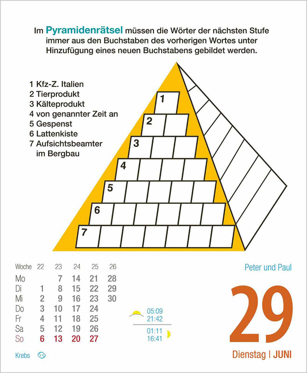 Weitere Ansicht: Rästel für Renter 2027