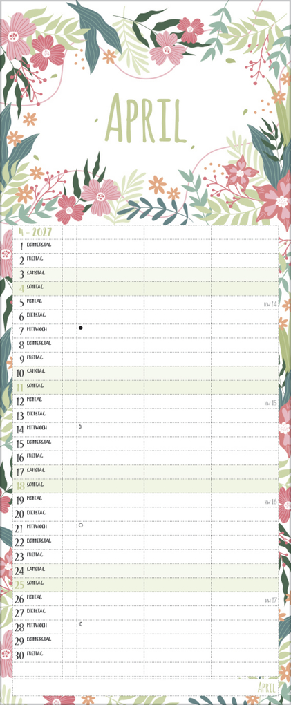 Weitere Ansicht: Natural Art Timer für 2 Recyclingpapier 2027