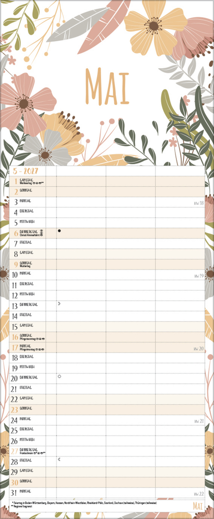 Weitere Ansicht: Natural Art Timer für 2 Recyclingpapier 2027