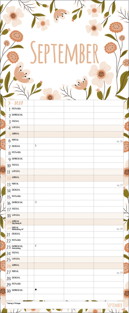 Weitere Ansicht: Natural Art Timer für 2 Recyclingpapier 2027