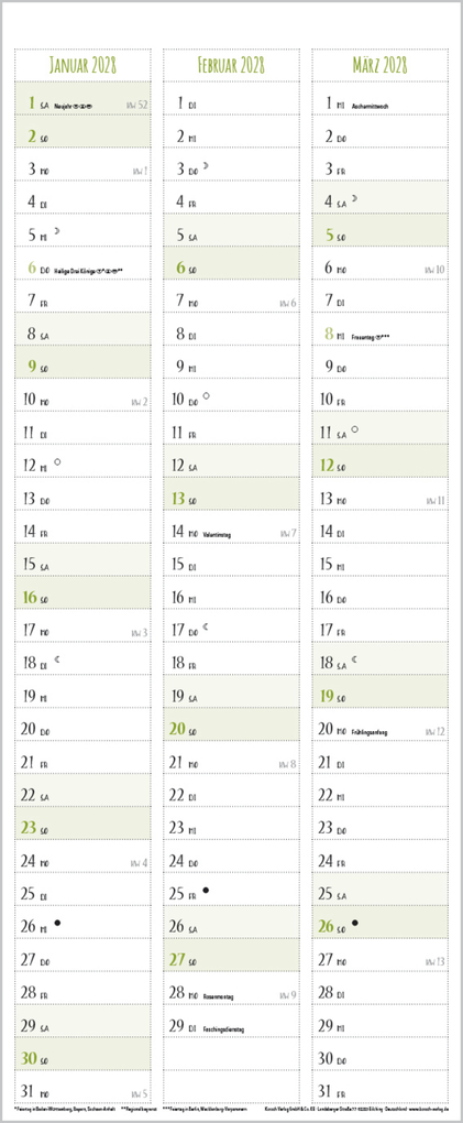 Weitere Ansicht: Natural Art Timer für 2 Recyclingpapier 2027