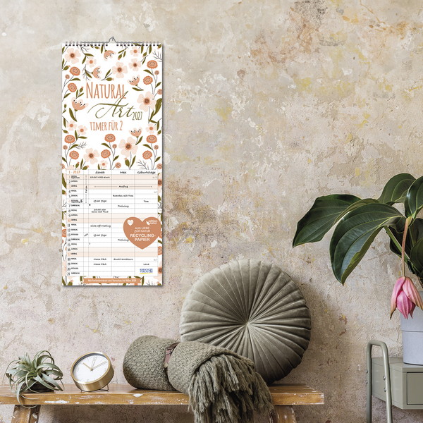 Weitere Ansicht: Natural Art Timer für 2 Recyclingpapier 2027