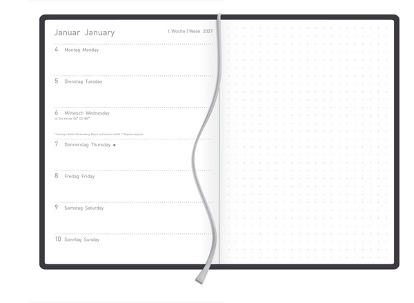 Weitere Ansicht: Terminkalender Campus Blätter 18 Monate 2027/2028