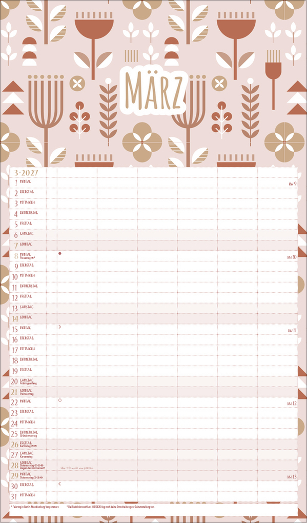 Weitere Ansicht: Familienplaner Recyclingpapier 2027