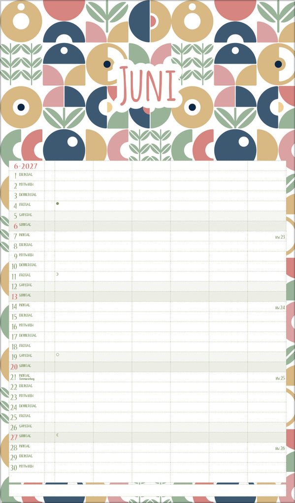 Weitere Ansicht: Familienplaner Recyclingpapier 2027