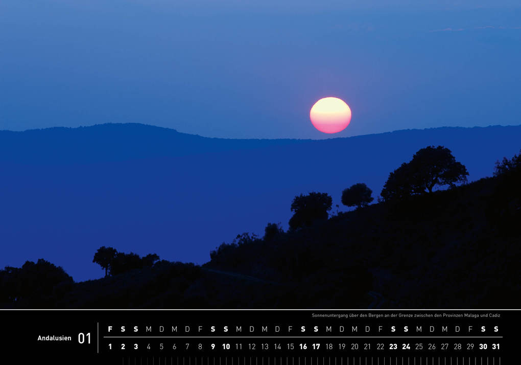 Weitere Ansicht: Andalusien Premiumkalender 2027