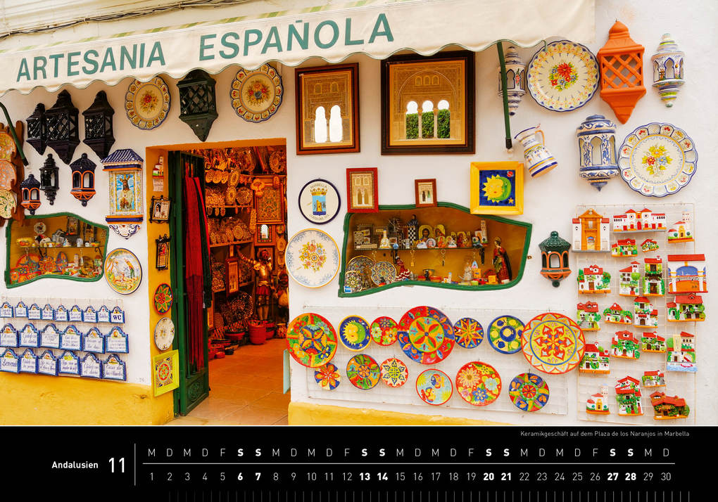Weitere Ansicht: Andalusien Premiumkalender 2027
