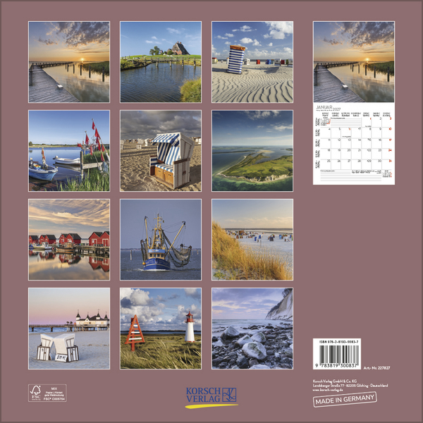 Weitere Ansicht: Meerblicke - Nord- und Ostsee 2027