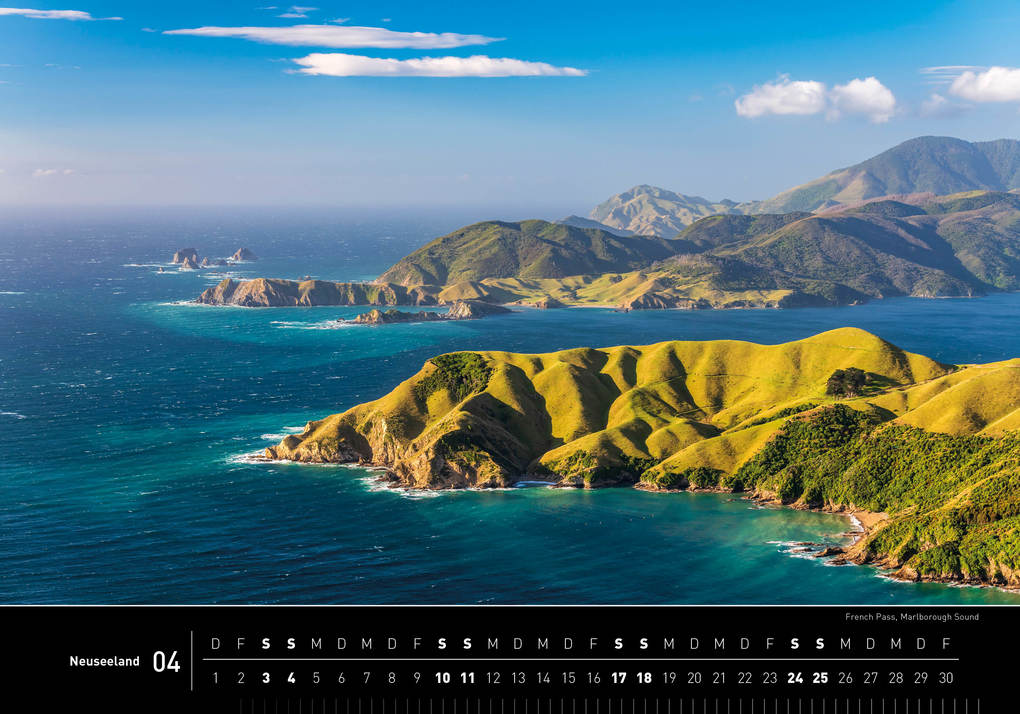 Weitere Ansicht: Neuseeland Premiumkalender 2027