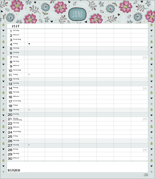 Weitere Ansicht: Multiplaner - Gute Laune 2027