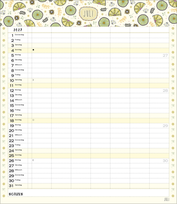 Weitere Ansicht: Multiplaner - Gute Laune 2027