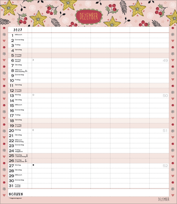 Weitere Ansicht: Multiplaner - Gute Laune 2027