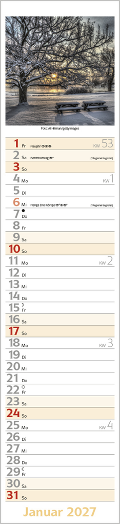 Weitere Ansicht: Augenblicke Langplaner 2027
