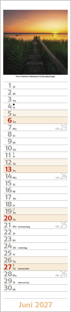 Weitere Ansicht: Augenblicke Langplaner 2027