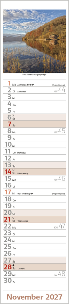 Weitere Ansicht: Augenblicke Langplaner 2027