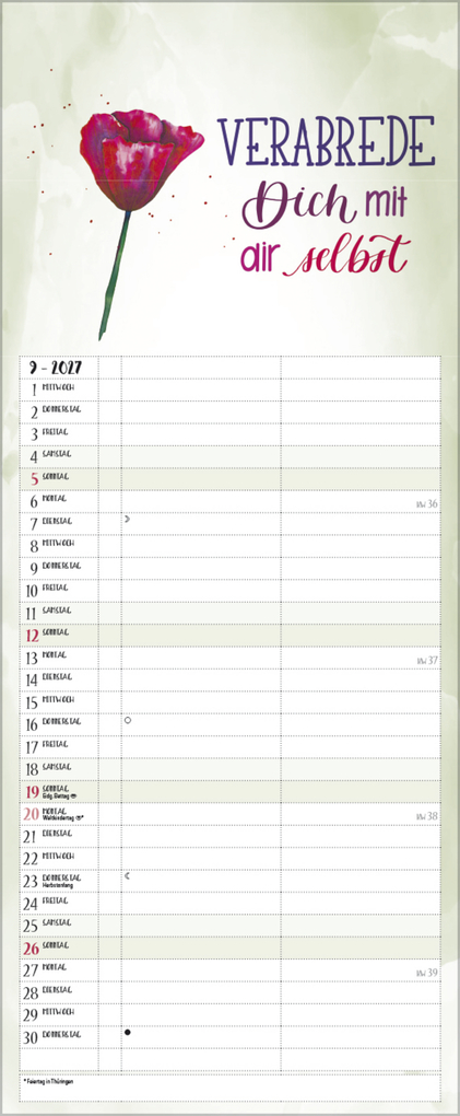 Weitere Ansicht: Selfcare - My Timer 2027