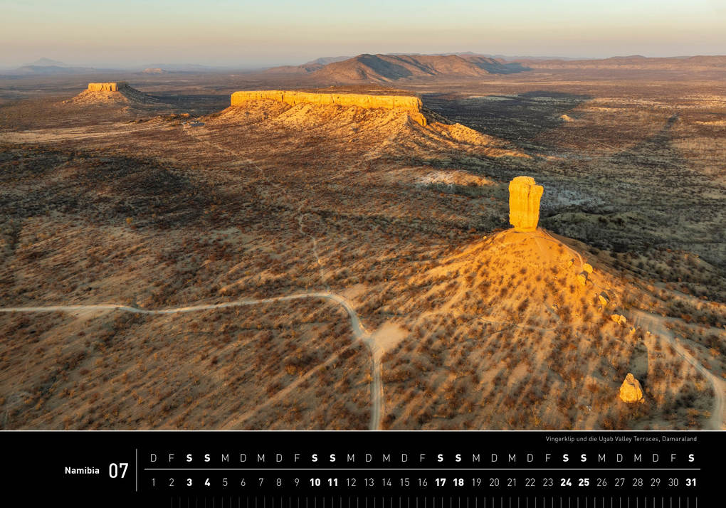 Weitere Ansicht: Namibia Premiumkalender 2027