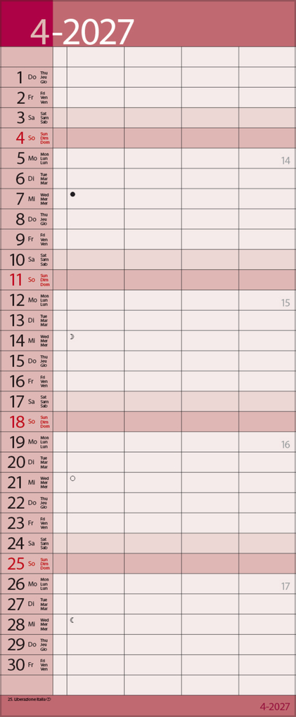 Weitere Ansicht: Family Timer Lifestyle 2027